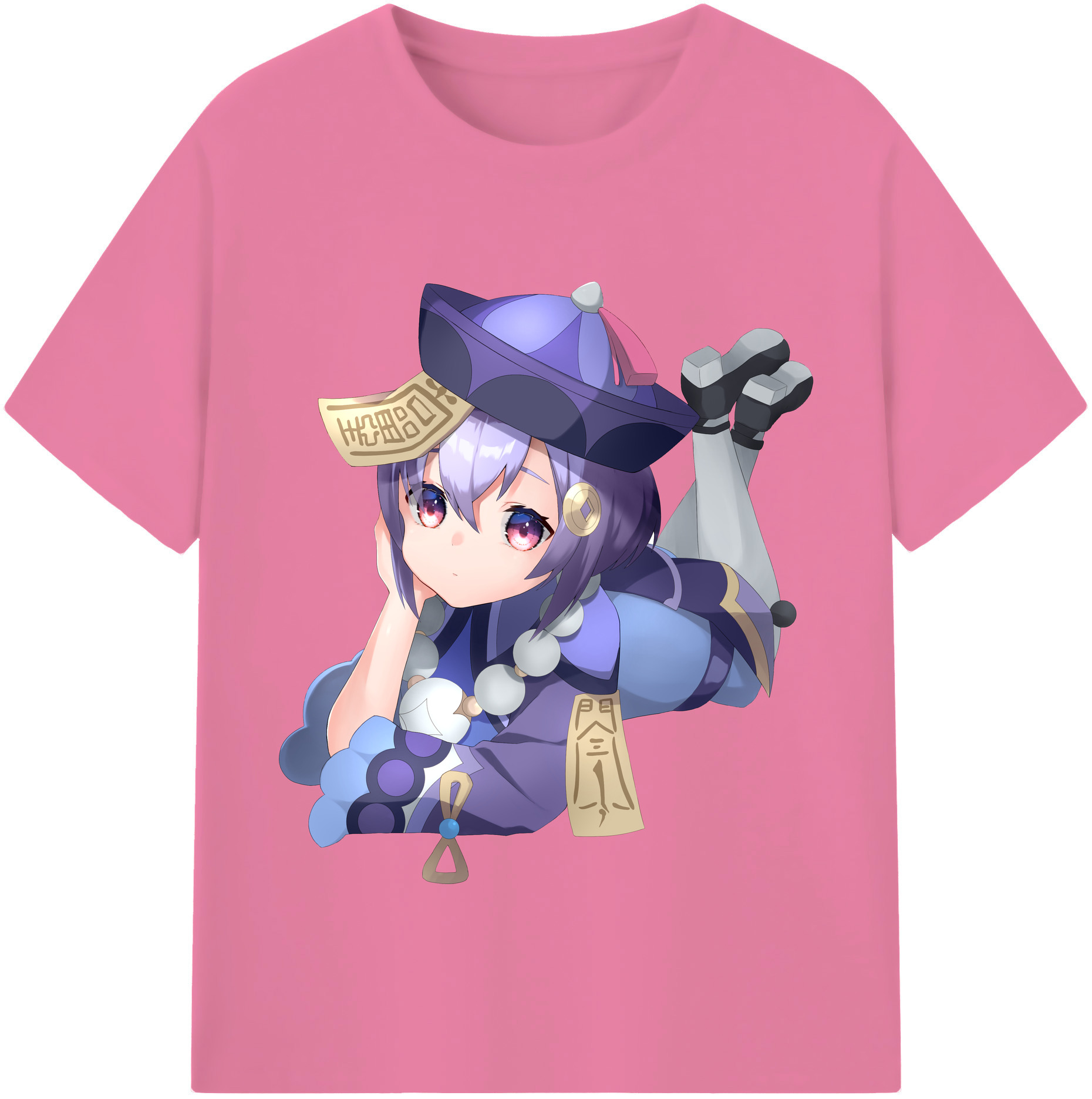 げんし神 七七 なな  genshin Nana 綿100％半袖Tシャツ（フロントプリント）